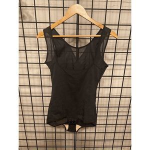 Black Mesh Bodysuit P119